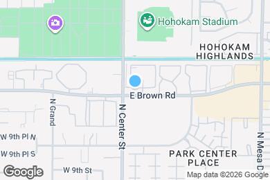 Map image of the property - 30 E Brown Rd