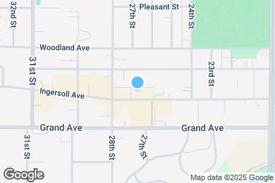 Map image of the property - 2701 Ingersoll Ave