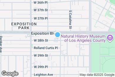 Map image of the property - 1163 W 38th St