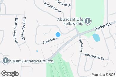 Map image of the property - 5354 Trailview Dr