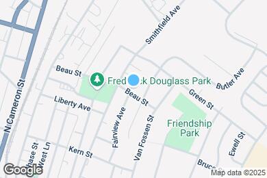 Map image of the property - 326 Beau St