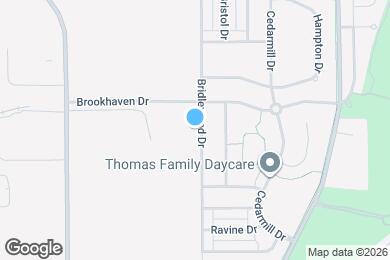 Map image of the property - 2170 Bridlewood Dr