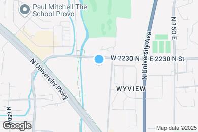 Map image of the property - 225 W 2230 N