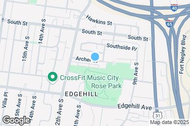 Map image of the property - 1045 Archer St