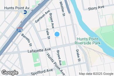 Map image of the property - 832 Bryant Ave