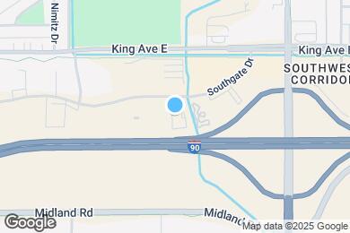 Map image of the property - Furnished Studio-Billings - West End