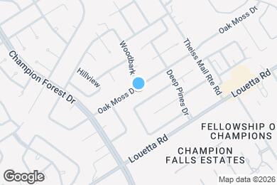 Map image of the property - 8103 Oak Moss Dr