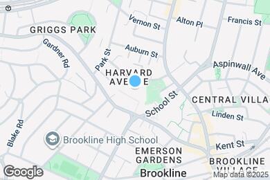 Map image of the property - 40 Harvard Ave