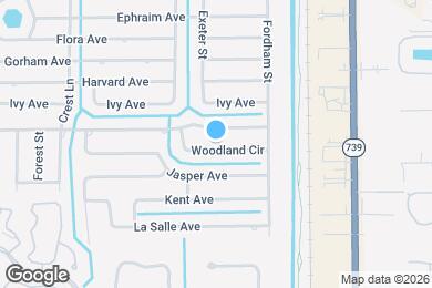 Map image of the property - 2425 Woodland Cir