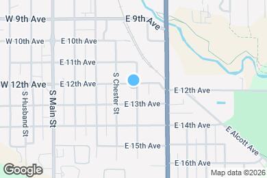 Map image of the property - 1204 S Fern St