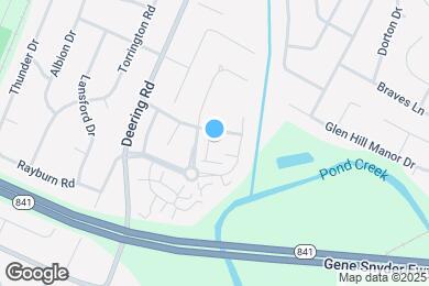 Map image of the property - 12806 Lost Hill Walk