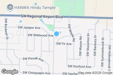 Map image of the property - 2008 SW Spruce Rd