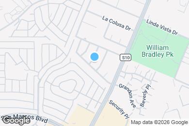 Map image of the property - 842 Via Bella Donna