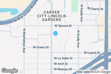 Map image of the property - 1701 N Lois Ave