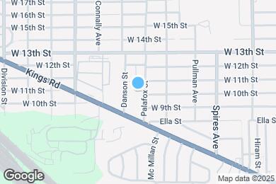 Map image of the property - 2004 Palafox St