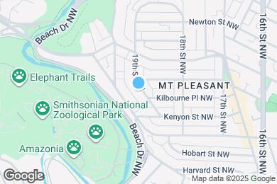 Map image of the property - 3134 19th St NW