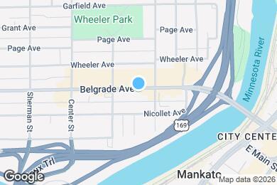 Map image of the property - 315 Belgrade Ave