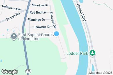 Map image of the property - 1573 Biscayne Dr