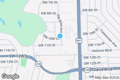 Map image of the property - 4210 SW 10th St