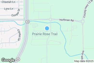 Map image of the property - 413 Prairie Rose Trl