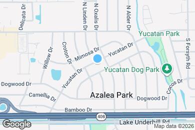 Map image of the property - 6044 Yucatan Dr