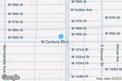 Map image of the property - 1019 W Century Blvd