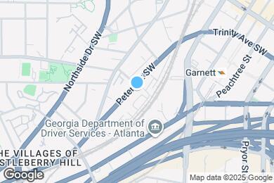 Map image of the property - 244 Peters St SW