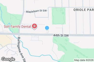 Map image of the property - Woodcreek Apartments