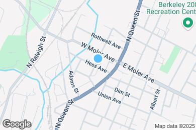 Map image of the property - 116 Hess Ave