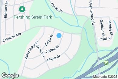 Map image of the property - 425 Friddle Dr