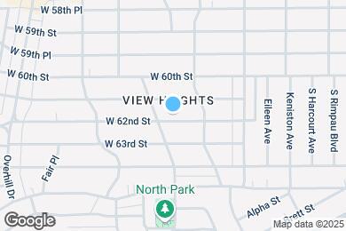 Map image of the property - 4141 W 62nd St