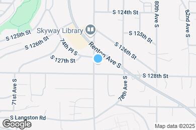 Map image of the property - 12722 76th Ave S