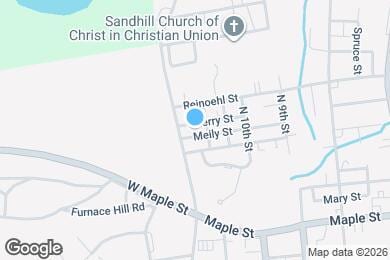 Map image of the property - 1111 Meily St