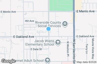 Map image of the property - 537 S Santa Fe St