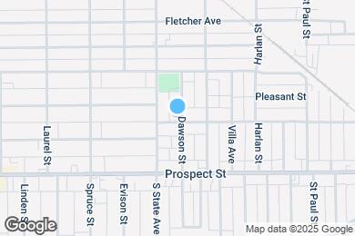 Map image of the property - 1724 Woodlawn Ave
