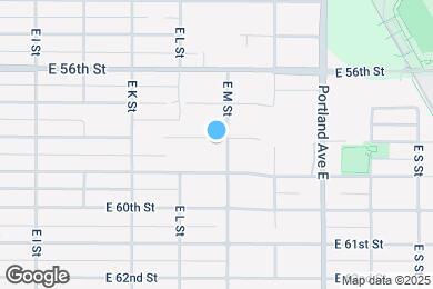Map image of the property - 1226 E 58th St