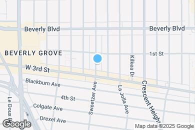 Map image of the property - 124 Sweetzer Ave