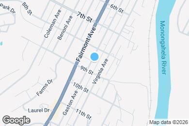 Map image of the property - 818 Gaston Ave