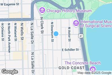 Map image of the property - 1449 N Dearborn
