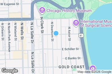 Map image of the property - 1449 N Dearborn St