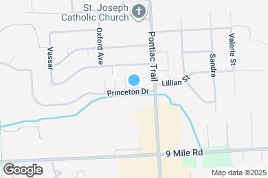 Map image of the property - 212 Princeton Dr