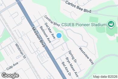 Map image of the property - Del Mar Apartments