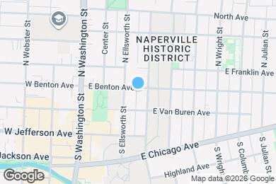 Map image of the property - 224 E Benton Ave