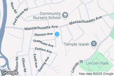 Map image of the property - 20 Estabrook Rd