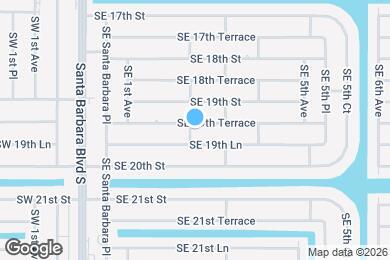 Map image of the property - 200 SE 19th Terrace