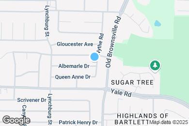 Map image of the property - 5380 Albemarle Dr