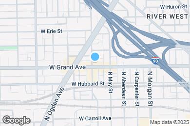 Map image of the property - 1162 W Grand Ave