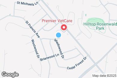 Map image of the property - 412 Shadowood Dr