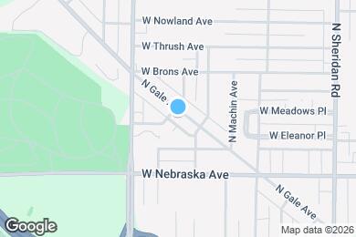 Map image of the property - 2049 N Gale Ave