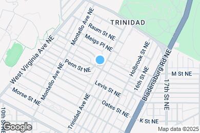 Map image of the property - 1600 Trinidad Ave NE